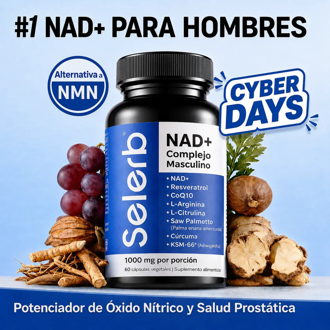 NAD+ | 2X1 Vitalidad Masculina Y Salud Prostática